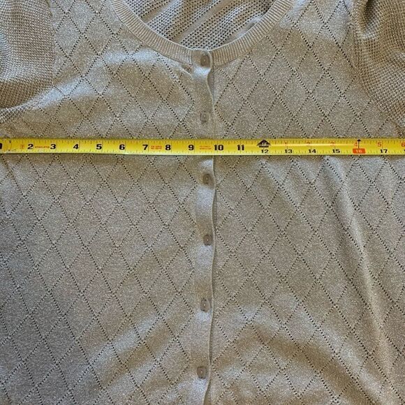 NUE options silver sweater size XL - Picture 4 of 7